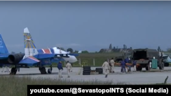 Аеродром «Гвардійське», 2014 року