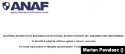 Platforma ANAF nu a funcționat o mare parte a zilei de 24 mai, cu o zi înainte de termenul limită pentru depunerea declarațiilor de venit a persoanelor fizice.