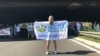 Serbia -- Activists of the Association of the Ecological organisations of Serbia (SEOS) blocked the highway in Belgrade due to changes in the Law on Construction; August 26, 2023