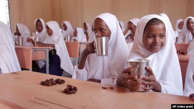 Школа для девочек в сельской местности в Сомалиленде