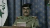 Sadam Husein in press conference, date unknown