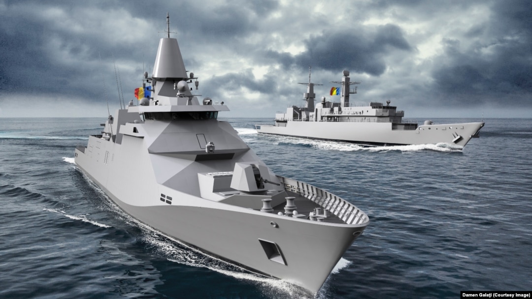 Corvete Sigma construite în șantierul naval Damen Galați. De această dată, Guvernul României ar urma să cumpere trei, nu patru corvete, prin încredințare directă.