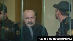 Azerbaijan -- Vagif Khachatrian goes on trial in Baku, October 13, 2023.