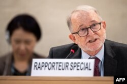 ریچارد بنت گزارش‌گر ویژۀ سازمان ملل متحد در امور حقوق بشر افغانستان