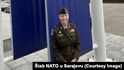Komandantica NATO Štaba Sarajevo, brigadna generalica Pamela L. McGaha, Brisel, 06. februar 2024. godine