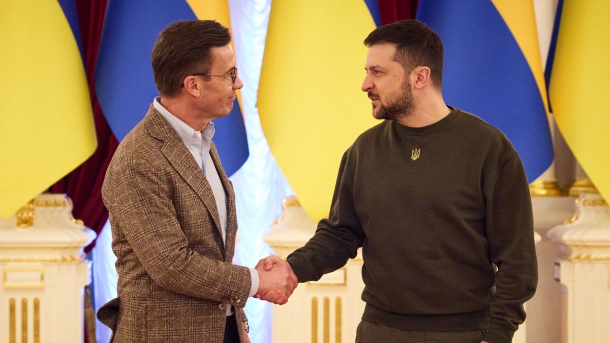 Зеленський та прем’єр Швеції обговорили допомогу Україні в Давосі
