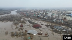 Снимок Оренбурга с воздуха