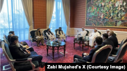 مقامات طالبان، ازبکستان، پاکستان و قطر در مورد پروژۀ «افغان ترانس» گفت‌وگو کردند