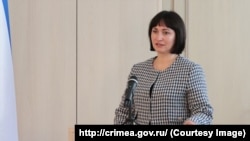 Министр имущественных и земельных отношений российского правительства Крыма Лариса Кулинич