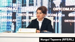 Аида Балаева, министр культуры и информации Казахстана