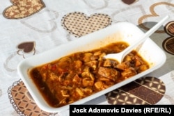 The region's famous testicle goulash