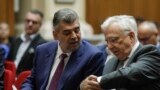 Premierul Marcel Ciolacu și guvernatorul BNR Mugur Isarescu s-au înțeles până la urmă ca băncile să fie impozitate cu 1% din cifra de afaceri.