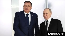 Dodik i Putin uoči sastanka u Kazanju, rusija, 21. februar 2024.