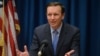 U.S. Senator Chris Murphy speaks at a press conference in Belgrade on May 25.