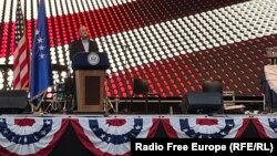 Ambasador Jeffrey Hovenier u obraćanju na obeležavanju Dana nezavisnosti SAD, Priština, 6. juli 2023.