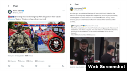 Dezinformacije o dolasku ruske plaćenićke grupe Wagner na Kosovo na društvenoj mreži X (nekadašnji Twitter)