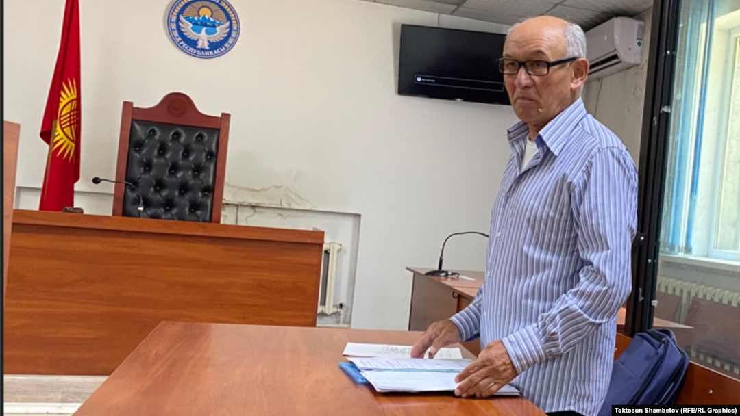 Ondurush Toktonasyrov appears in court on June 19.