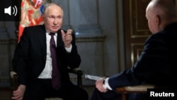 Президент РФ Володимир Путін дає інтерв'ю Дмитру Кисельову. Москва, Росія. 12 березня 2024 року