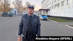 Член незарегистрированной оппозиционной партии «Алга, Казахстан!» Елдос Досанов