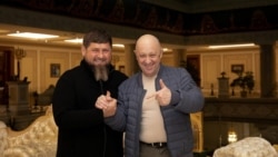 Рамзан Кадыров и основатель ЧВК «Вагнер» Евгений Пригожин
