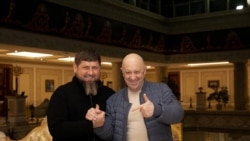 Рамзан Кадыров и основатель ЧВК «Вагнер» Евгений Пригожин
