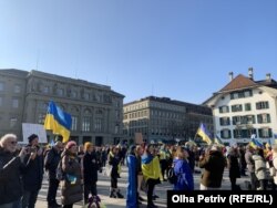 Акція на підтримку України. Берн, 4 березня 2023 року