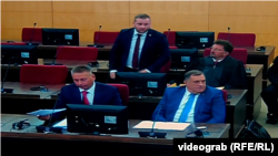 Milorad Dodik u sudnici Suda Bosne i Hercegovine, 16. oktobar 2023. 