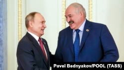 Повідомлялося, що ввечері після прильоту Путін і Лукашенко обговорять питання безпеки. Архівне фото