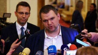 Депутатът от ДПС Делян Пеевски който е санкциониран от САЩ