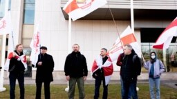 In honor of Belarusian Freedom Day, a white-red-white flag was raised on the building of the Lithuanian Seimas in Vilnius on March 25.