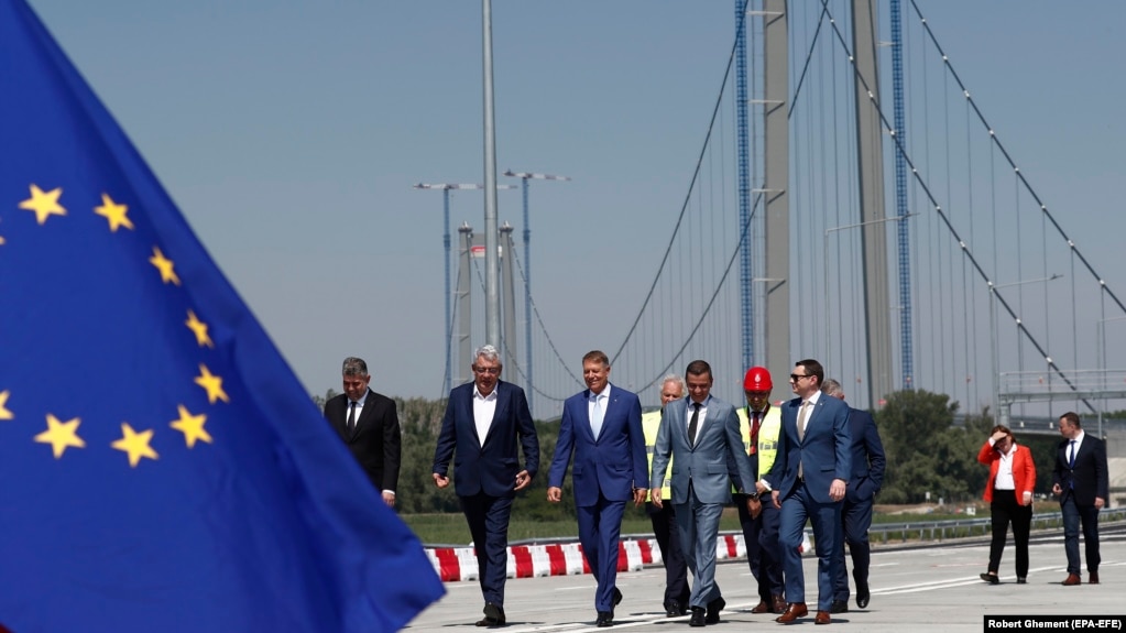Podul de la Brăila a fost inaugurat în iulie 2023, cu întârziere. Recepția a avut loc abia peste doi ani, la final de iunie 2025.