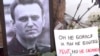 Rögtönzött Navalnij-emlékmű Közép-Ázsiában