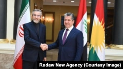 دیدار باقری کنی با مسرور بارزانی، نخست‌وزیر اقلیم کردستان عراق