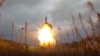 Russia test-fires a Yars intercontinental ballistic missile as part of nuclear drills from a launch site in Plesetsk, northwestern Russia, in 2022.