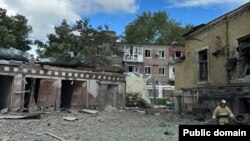 Последствия взрыва в Таганроге 28 июля 2023 года 