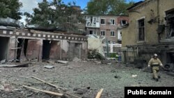 Последствия взрыва в Таганроге, фото из телеграм-канала губернатора Ростовской области Василия Голубева