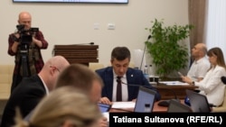 Procurorul General Ion Munteanu, la una din ședințele CSP