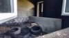 Zapaljena kuća povratnika Svetislava Jozoća u selo Verić na Kosovu