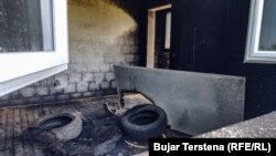Zapaljena kuća povratnika Svetislava Jozoća u selo Verić na Kosovu