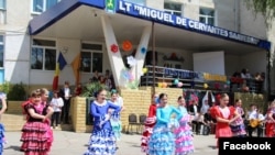 „Festivalul valorilor” la Liceul Teoretic „Miguel de Cervantes” din Chișinău, 5 mai, 2023