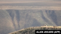 ARMENIA - An Armenian border post in Syunik province, September 22, 2023. 