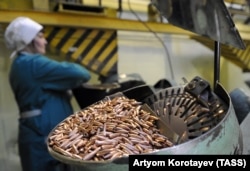 Uzina de muniție din Klimovsk, aproape de Moscova (imagine de arhivă).