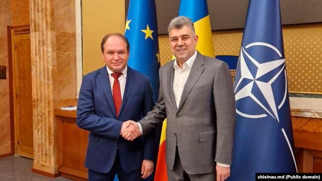 Primarul capitalei, Ion Ceban, s-a întâlnit în aprilie, la București, cu premierul României și liderul PSD, Marcel Ciolacu.