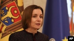 Президентката на Молдова Мая Санду