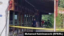 Mjesto gdje je počinitelj višestrukog ubistva izvršio samoubistvo. 11. kolovoza 2023.