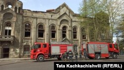 ხანძარი ქუთაისში, "საქართველოს ფოსტის" შენობაში 