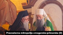 Mitropolit Joanikije i patrijarh Porfirije, 14. oktobra 2023.