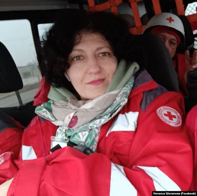 Наталія Шатілова, волонтерка Херсонської обласної організації Товариства Червоного Хреста в Україні
