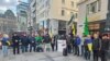 Митинг в годовщину смерти Дудаева в Вене, 22 апреля
