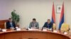 Premijer Republike Srpske Radovan Višković, predsednik RS Milorad Dodik i predsednik Narodne skupštine RS Nenad Stevandić, arhivska fotografija